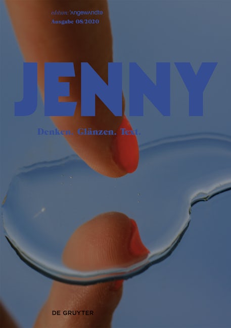 Book cover image for JENNY. Ausgabe 08 ISBN: 9783110721119